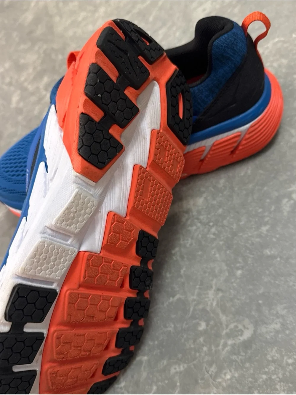 Hoka Gaviota 2 Men's Running Shoes - Blue/Black/Orange